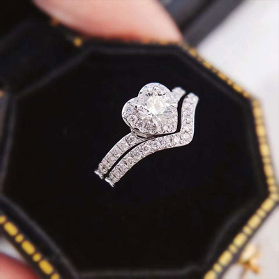 18k gold crown ring